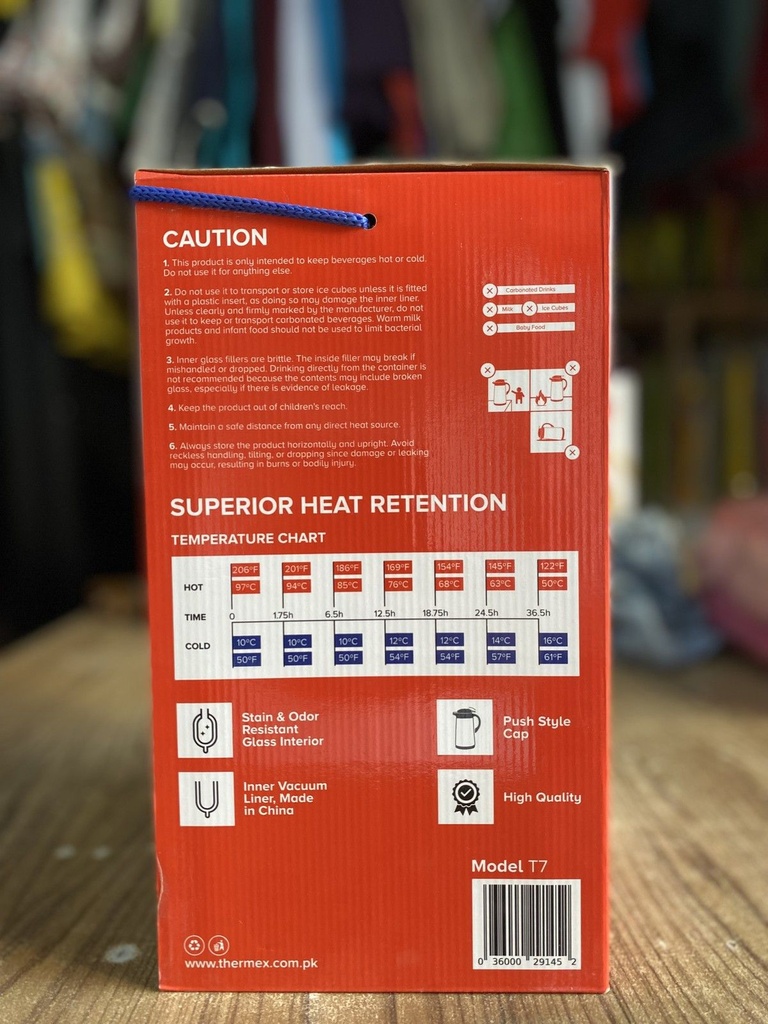 Thermex 1 ltr Vacuum Flask | Thermose 